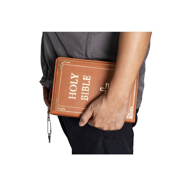 G7 Concealed Carry Case, Leather Soft Case, Lockable Zipper, Case for Stuff Storage or Transport