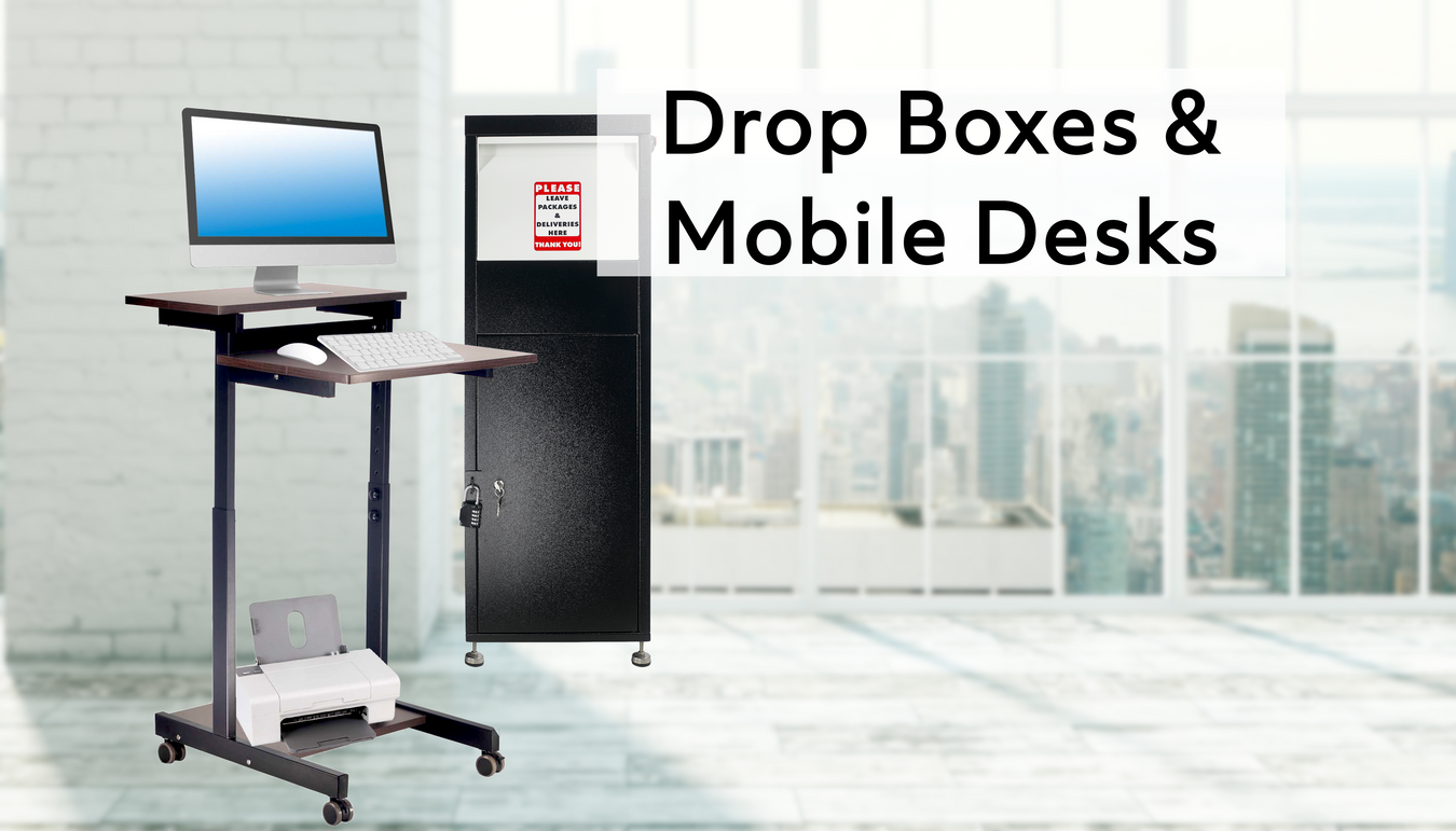 POCHAR Heavy Duty Drop Box for Home and Business