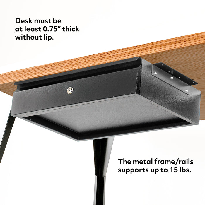 DR1/DR2 - 17.75'' Steel Under Desk Drawer