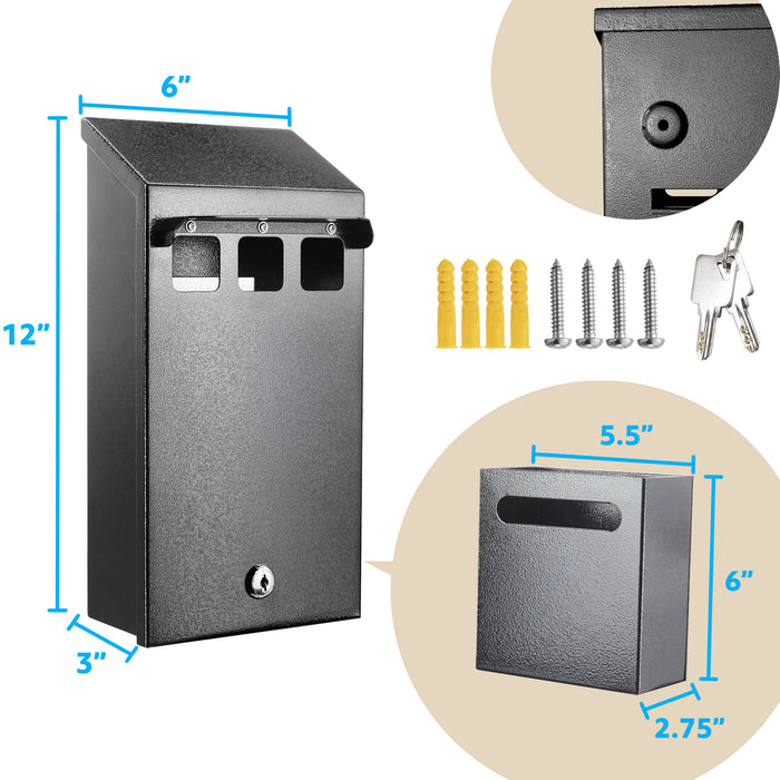 P4H - Rainproof Wall Mount Cigarette Disposal Containers