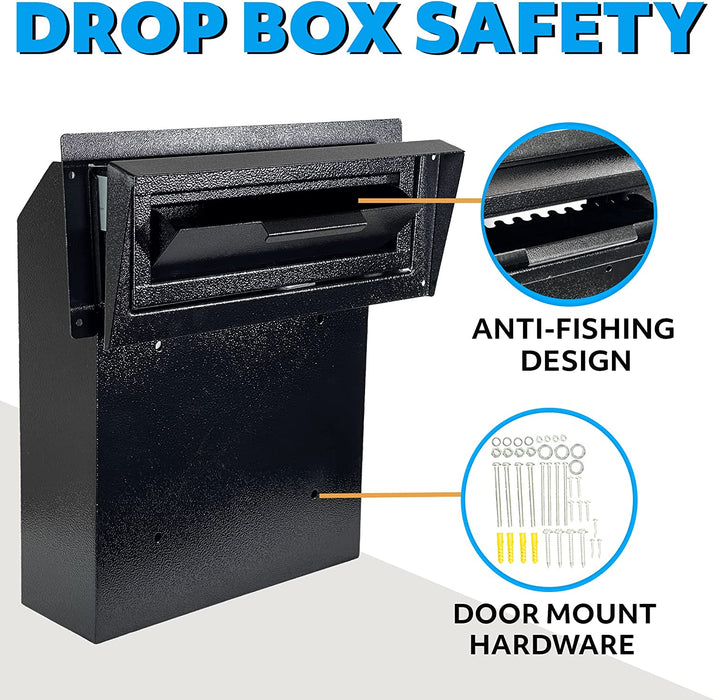 D1DH - Rainproof Through-the-Door Key Drop Box