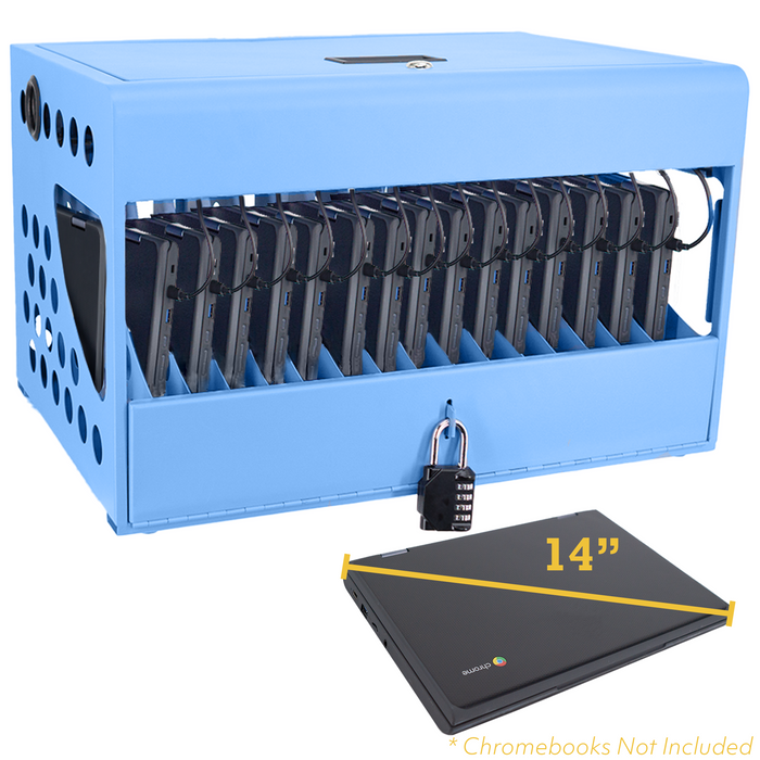 CCB16S - 16-Unit Charging Cabinet with Combination Lock