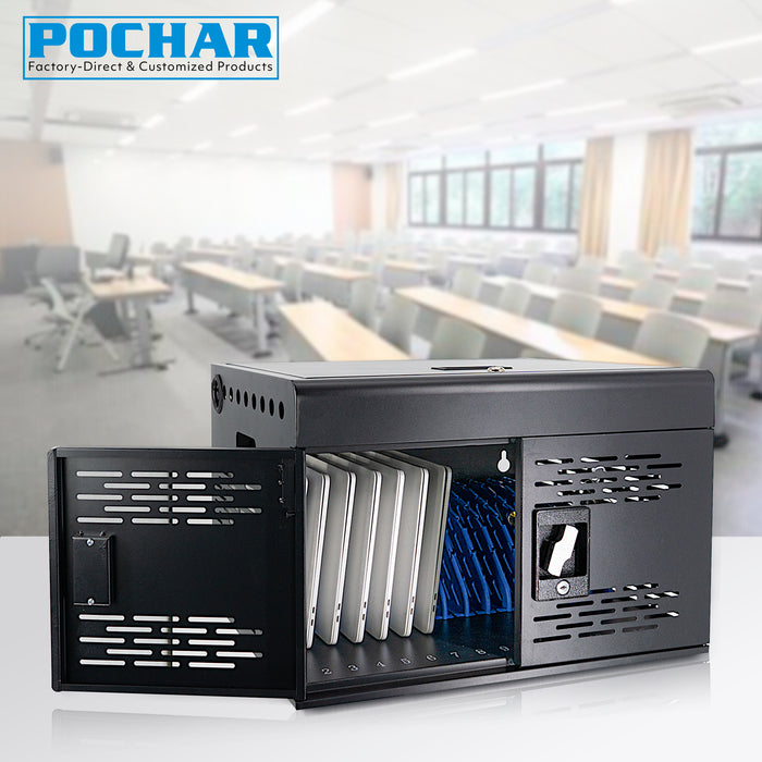 Y816ASH - Wall Mount 16-Unit Charging Cabinet