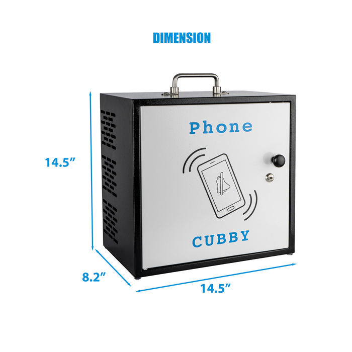 C1-H Cell Phone Holder Classroom Pocket Chart Metal Cell Phone Storage Cabinet with Lock 30 Slots Desktop Cell Phone Holder for Classroom Office