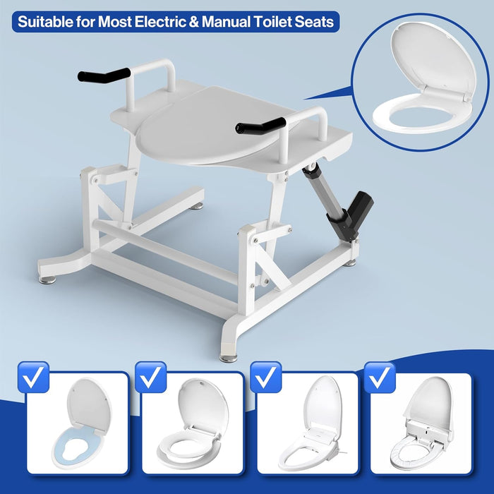 MC-14-W Electric Toilet Lift Seat - Powered Toilet Seat