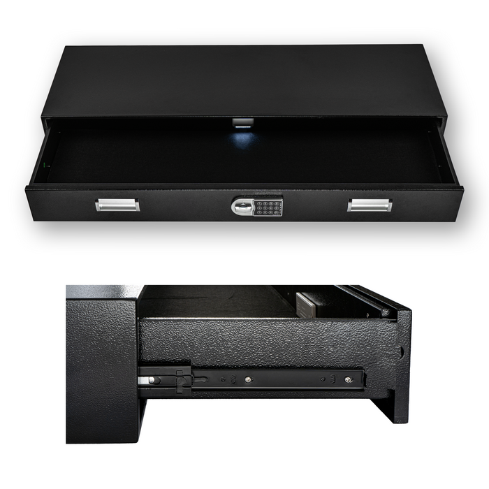 G3H - Under Bed Gun Safe Drawer with Keypad Lock