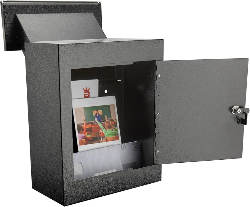 D9N-H - Through-The-Wall Drop Box with Rainproof Cover