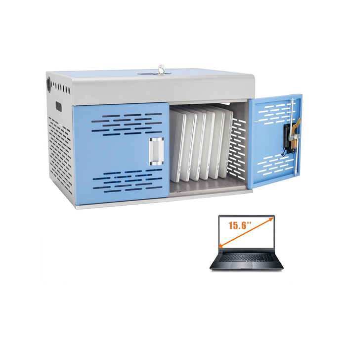 Y816ASB - Wall Mount 16-Unit Charging Cabinet