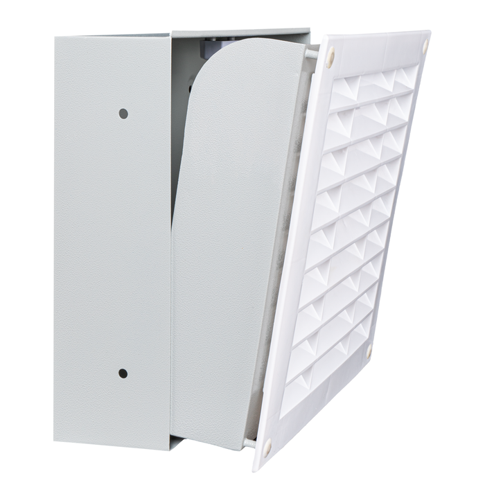 G31-W - White Vent Safe with Hidden RFID Compartment for Adults, Joiners, Nursery Weapon Owners - Can Insert Jewellery and Other Valuables - Unlock Safely with Lock Card and RFID Key Fob