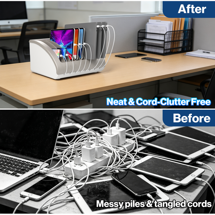 P-C08TF-G0 - 8 Devices USB Charging Station for Chromebook