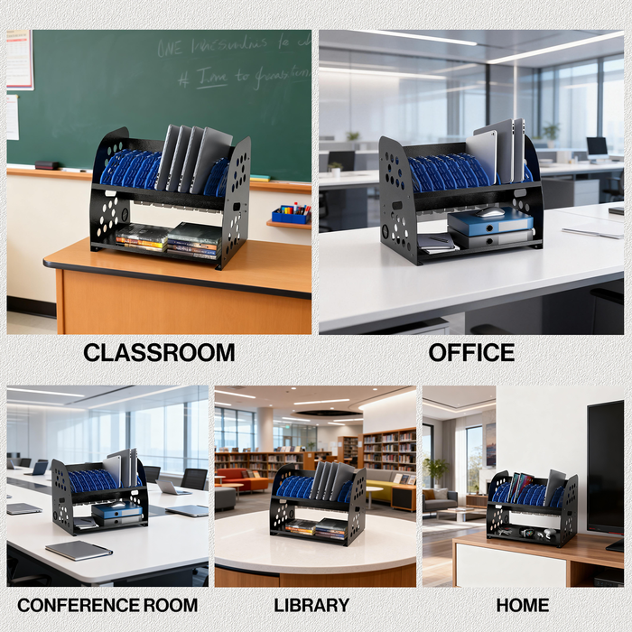 P-C10PK-H0 - 10-Device Charging Station for Chromebook, Tablet & Laptop