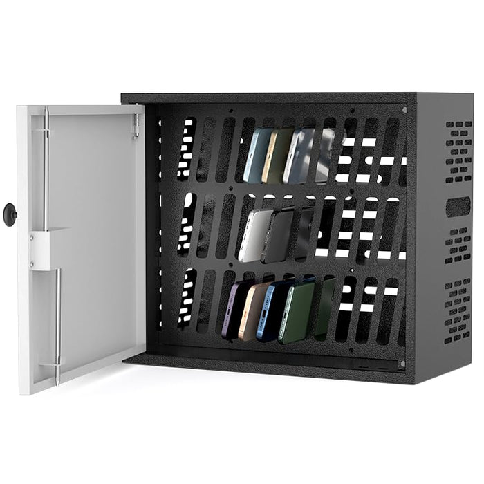 C2-H - 36-Slot Metal Cell Phone Storage Cabinet with Lock