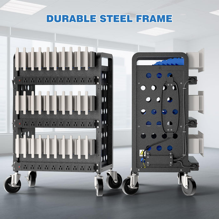 C30D-H - Open Charging Cart for 30 Chromebook