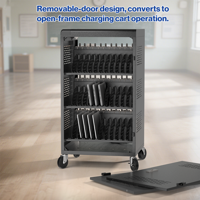 C36C-H - 36 Bay Intelli-Sense Charging Cart for Tablets, Laptop & Chromebook, Assembly Required