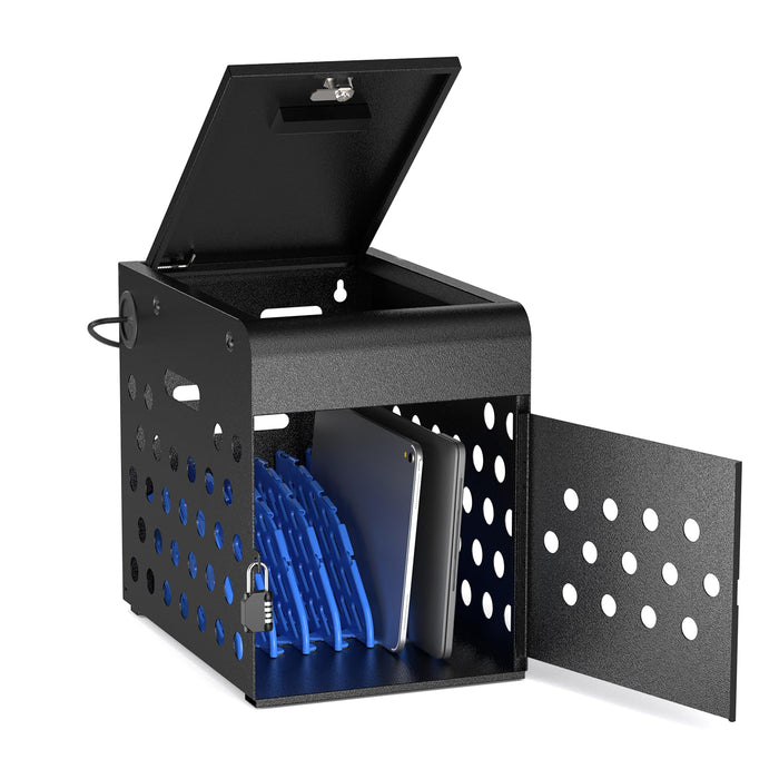 C8-H - Locking Charging Cabinet for Chromebooks, iPads, and Laptops