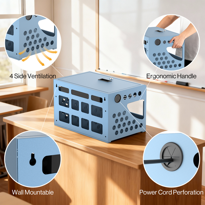 CCB16S - 16-Unit Charging Cabinet with Combination Lock