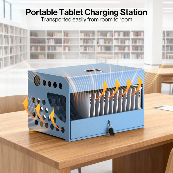 CCB16S - 16-Unit Charging Cabinet with Combination Lock