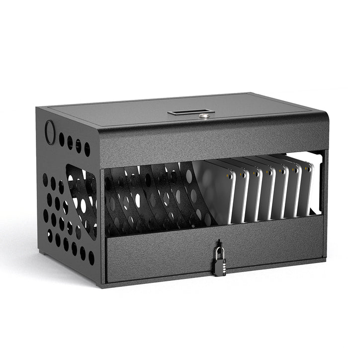 CCH16S - 16-Unit Charging Cabinet with Combination Lock (Black)