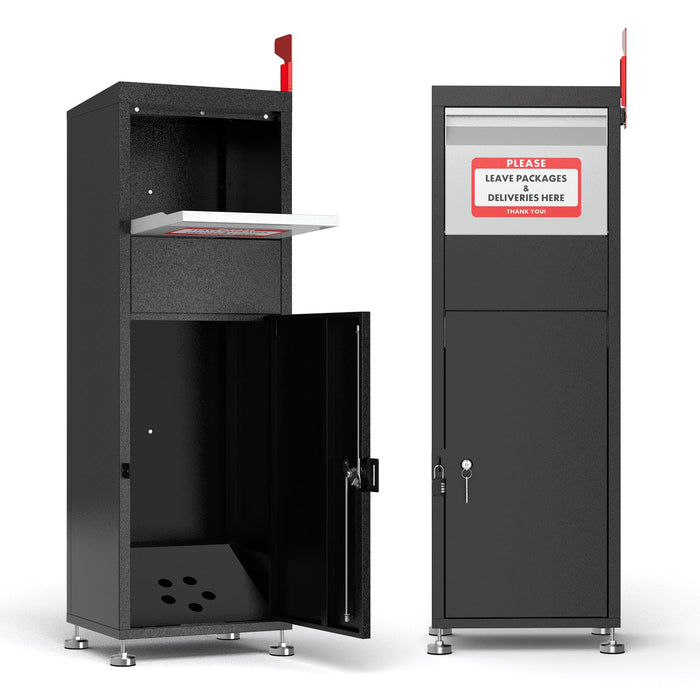 D11-H - Anti Theft Parcel Drop Box with Lock and Keys