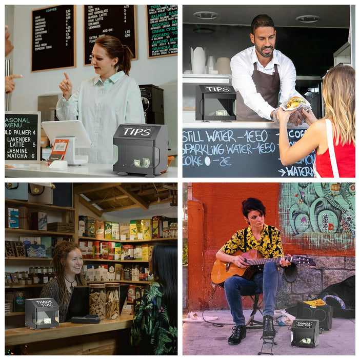 D12-H - Wall Mounted Ballot Box with Key, Black