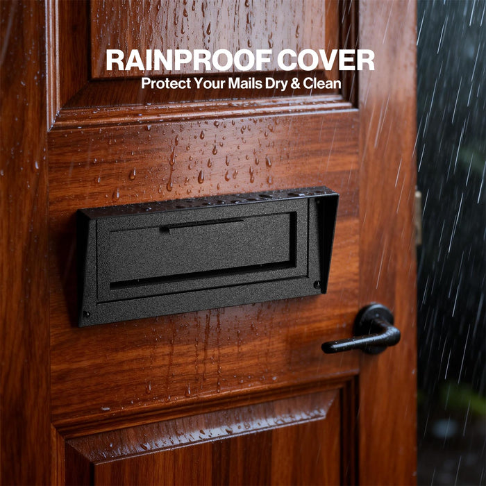 D1D-H - Rainproof Through-the-Door Key Drop Box with Combination Lock