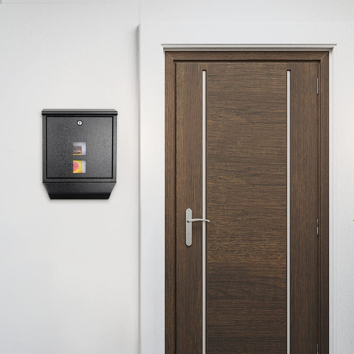 D21B-H - Rainproof Galvanized Steel Mailbox Wall Mount