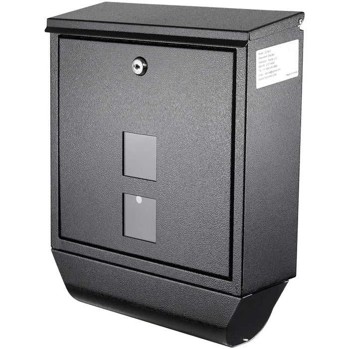 D21B-H - Rainproof Galvanized Steel Mailbox Wall Mount