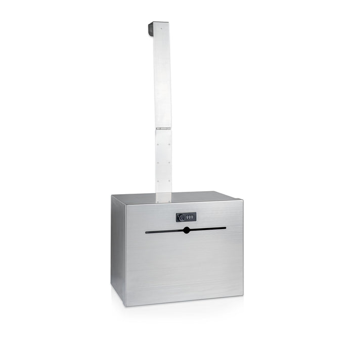 D22S - Over-The-Door Stainless Steel Box (Silver)