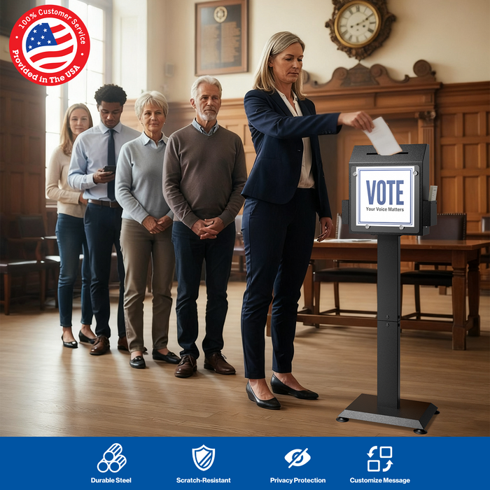 D26-H - Suggestion Box with Stand