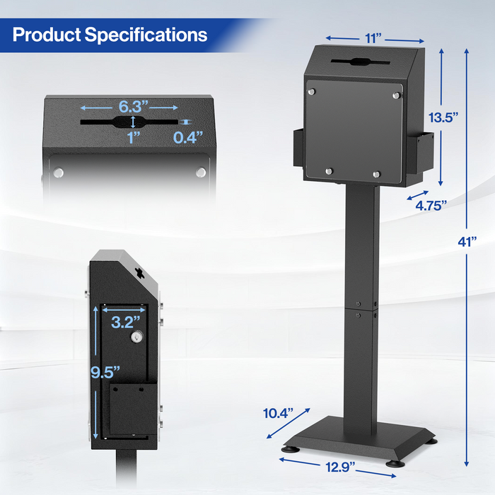 D26-H - Suggestion Box with Stand