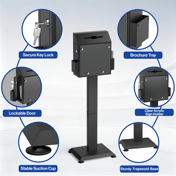 D26-H - Suggestion Box with Stand