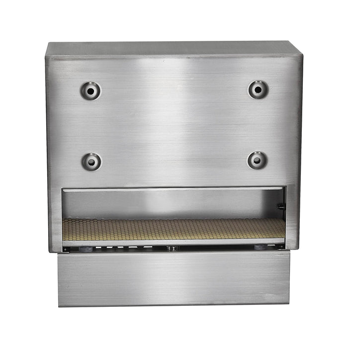D32 - Stainless Steel Dropbox with Newspaper Holder - 11'' x 4.5'' x 11.50''