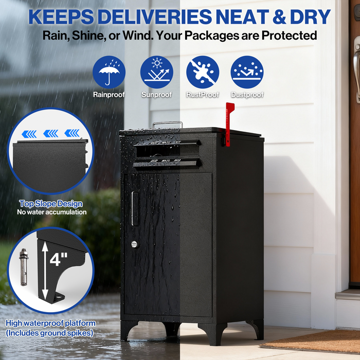 P-D33GK-H0 - Large Package Delivery Boxes for Outside