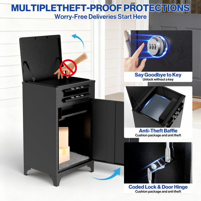 P-D33GK-H0 - Large Package Delivery Boxes for Outside