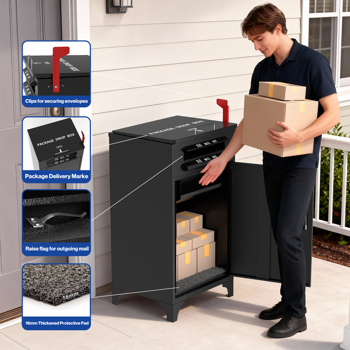 P-D33GK-H0 - Large Package Delivery Boxes for Outside