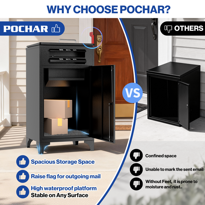 P-D33GK-H0 - Large Package Delivery Boxes for Outside