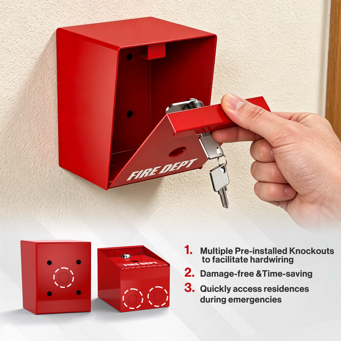 DF1 - Fire Box for Fire Department Lock for Keys