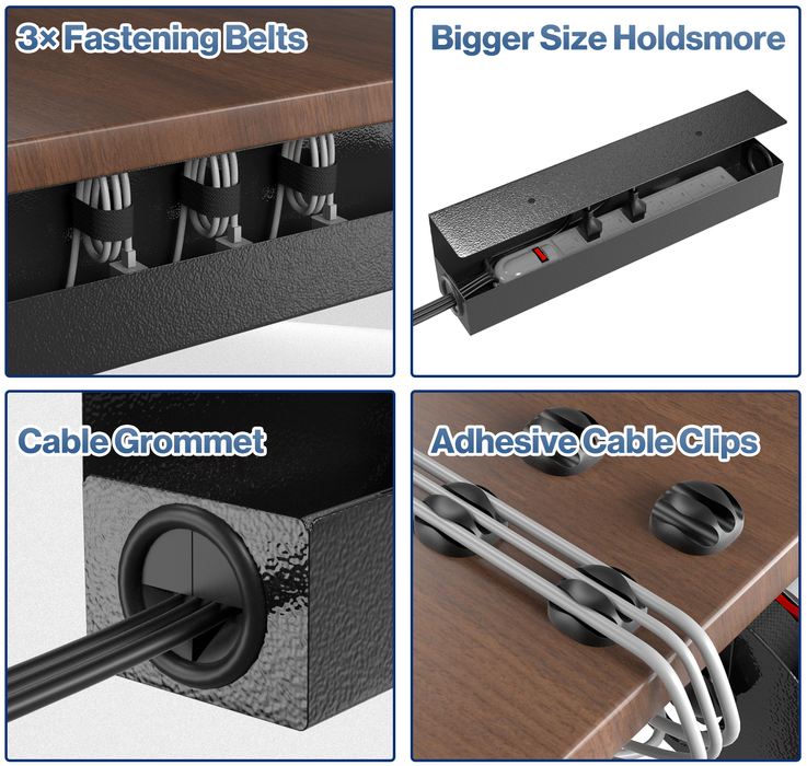 DR4 - 16’’ Under Desk Cable Management Tray