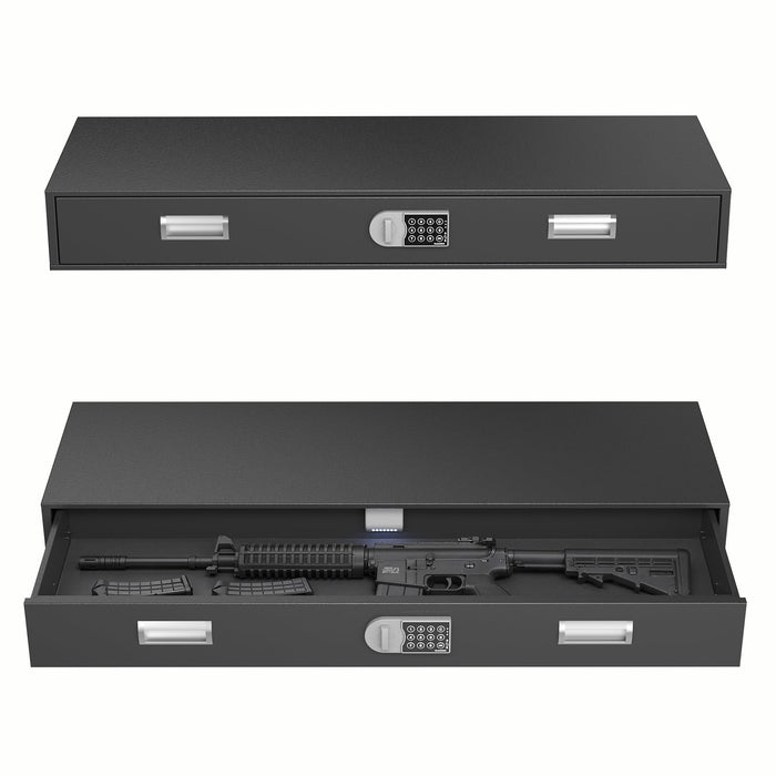 G3H - Under Bed Gun Safe Drawer with Keypad Lock
