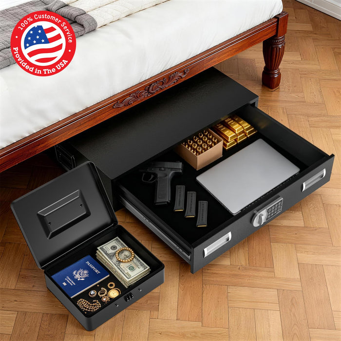 G3S-H - Under Bed Gun Safe Drawer for Pistol