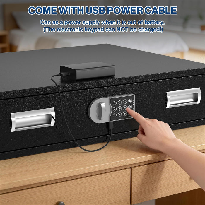 G3S-H - Under Bed Gun Safe Drawer for Pistol