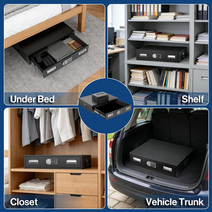 G3S-H - Under Bed Gun Safe Drawer for Pistol