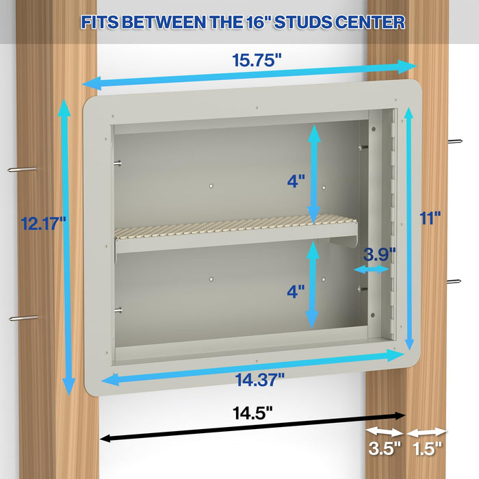G9-W - In Wall Gun Safe with Key Lock
