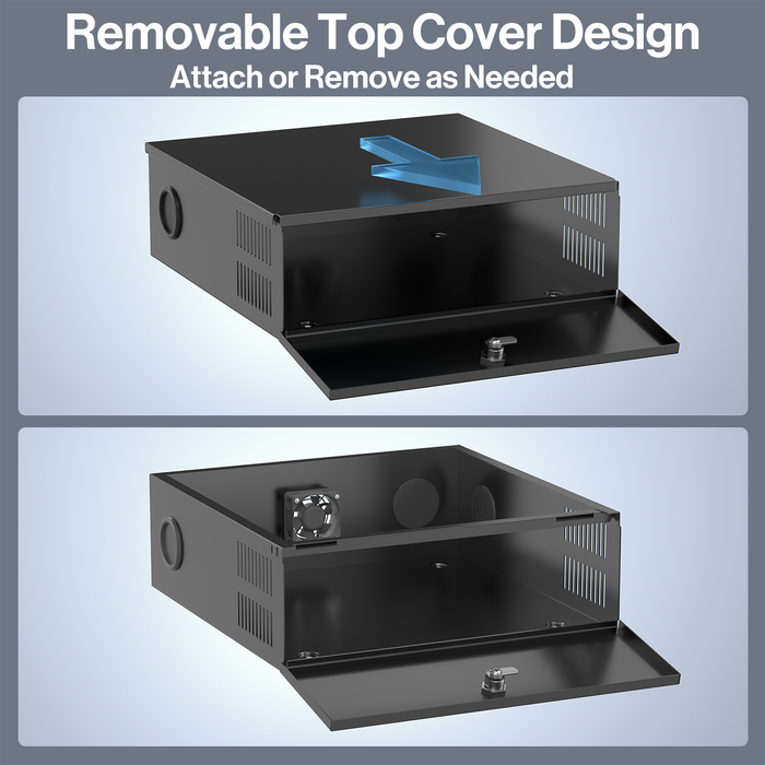 P3-H - 15.5 x 15.5 x 5.5 Inch Heavy Duty DVR Lock Box