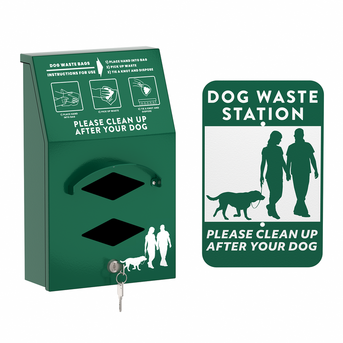 PET-2 - Wall Mounted Dog Bag Dispenser