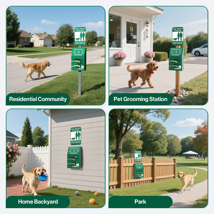 PET-2 - Wall Mounted Dog Bag Dispenser