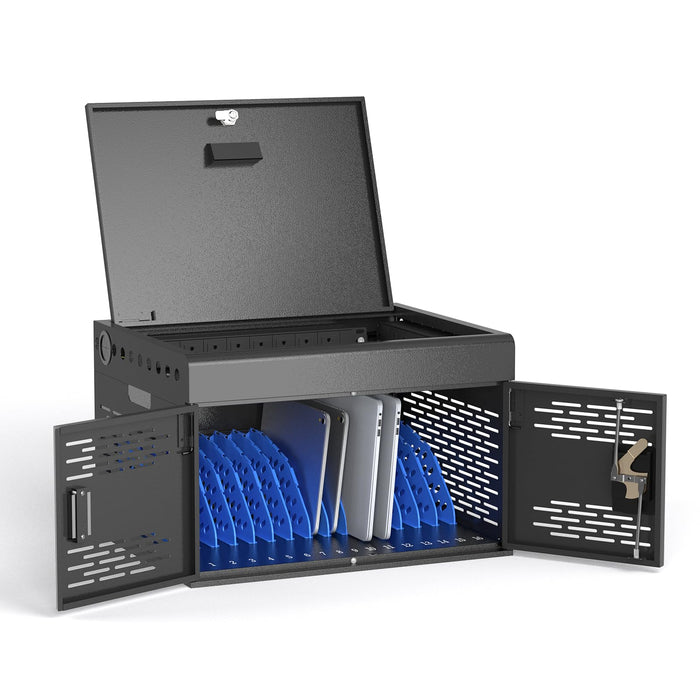 Y816ASC-H 16-Unit Charging Cabinet for Laptops & Tablets, Assembly Required