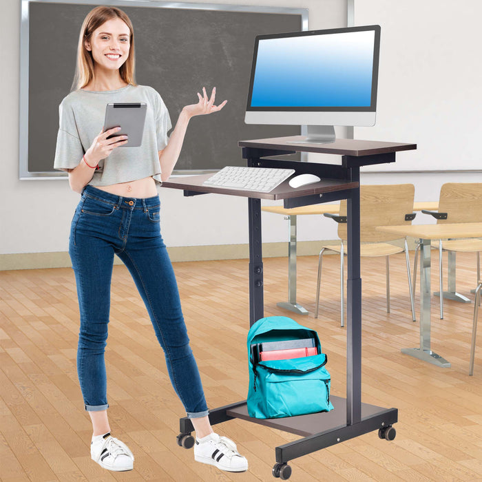 POCHAR-T2H-Height-Adjustable-Mobile-Desk-for-Classroom-Sit-to-Stand-Desk-for-Office