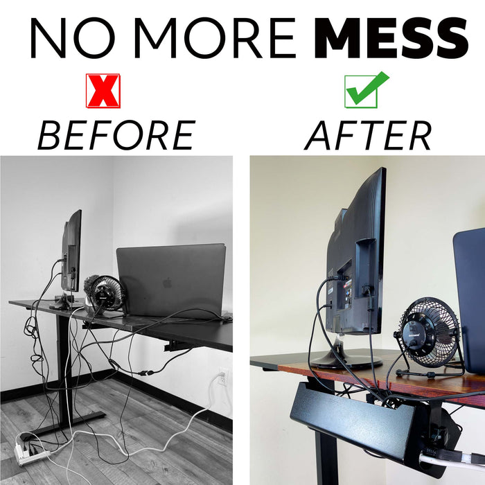 DR3 - 15’’ Under Desk Cable Management Tray