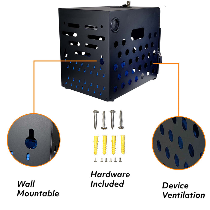 C8-H - Locking Charging Cabinet for Chromebooks, iPads, and Laptops